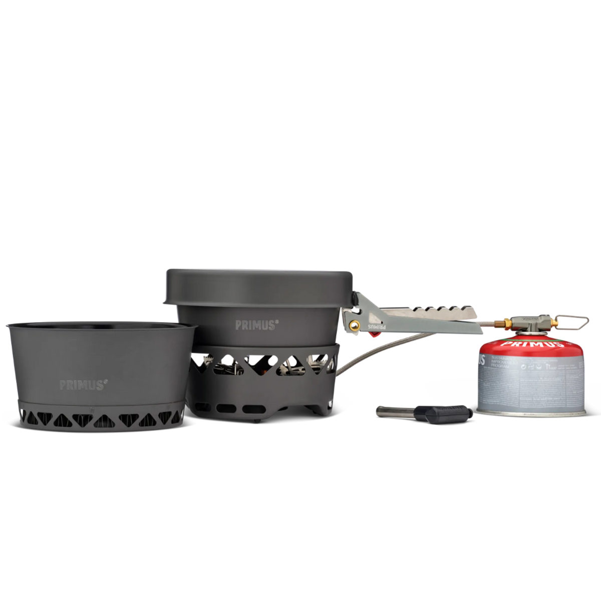 P351038 Primetech Stove Set 2x1.3L w. pan 4
