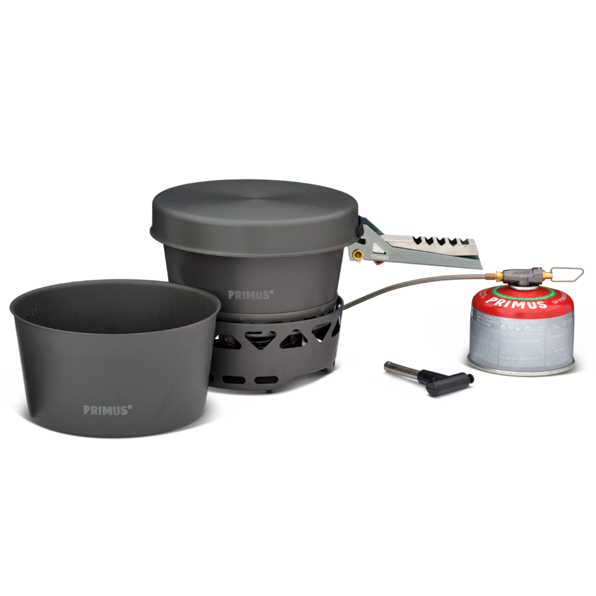 P351040 Primetech Stove Set 2x2.3L  w. pan 10